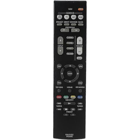 Ecleanfy - Télécommande pour Yamaha Rav533 Ex, télécommande pour Rx-v4 Rav531, rx-v479 (1/4)