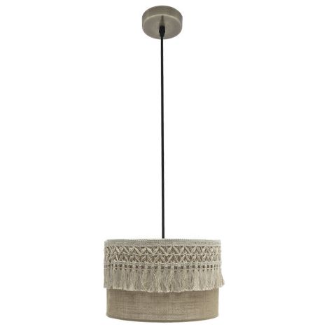 FABRILAMP AKUNADECOR Pendelleuchte Lederausführung Modell Ekaterina From (1/2)