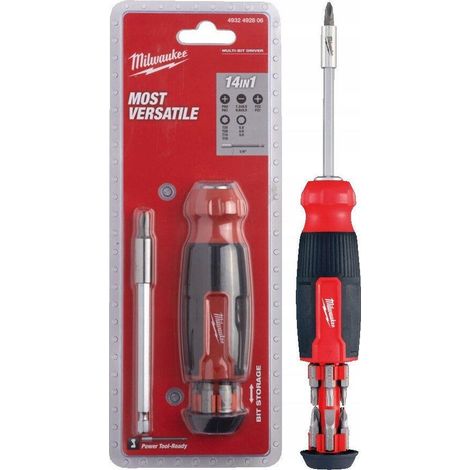 Cacciavite multifunzione Milwaukee rosso ergonomico compatto