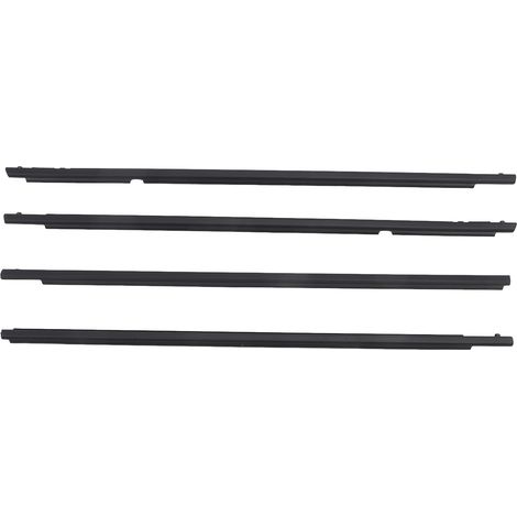 Bandes d'étanchéité pour garniture de fenêtre de voiture, 4 pièces, bandes météo 73750 – 02150 pour Corolla 2009 à 2012 (1/5)