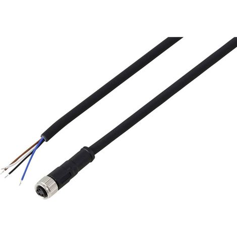 TRU COMPONENTS TC-13751948 Câble de raccordement M8 x 1 femelle, droit 5 m Nombre de pôles: 4 1 pc(s) (1/3)