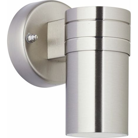 Brilliant LED Außen-Wandleuchte Hanni edelstahl Außenleuchte Außenlampe (1/3)