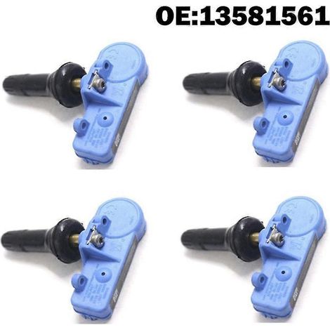 Capteurs de pression des pneus (TPMS) 4 places compatibles avec Vauxhall Cora Mokka X 13581561 (1/5)