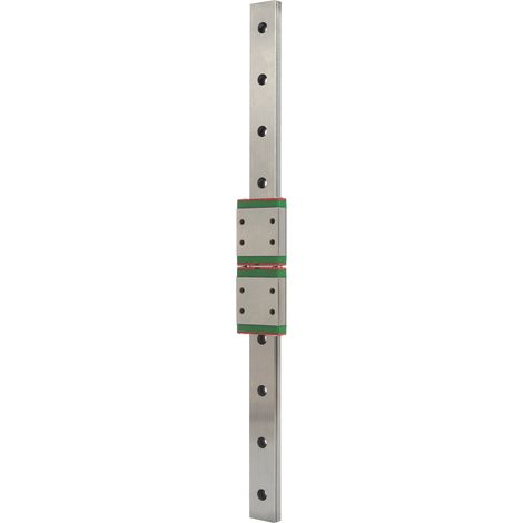 Rail de guidage linéaire MGW9C‑300‑2R en acier inoxydable, curseur d'élargissement miniature pour équipements de fitness