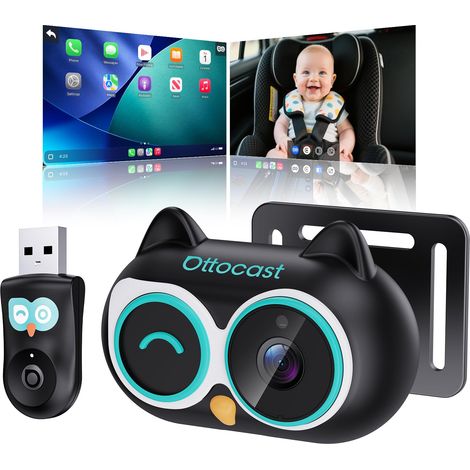 Adaptateur carplay sans Fil avec Bluetooth 5.4, Double Bande 2.4/5G Wi-FI, Plug (1/5)