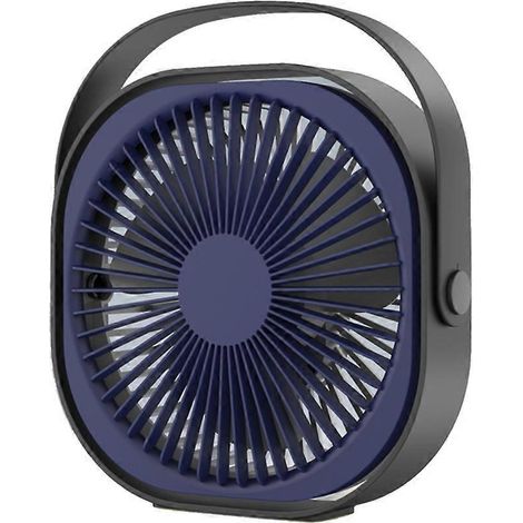 Mini ventilateur de bureau USB à 3 vitesses, petit format et silencieux, pour une utilisation intérieure et extérieure. (1/5)