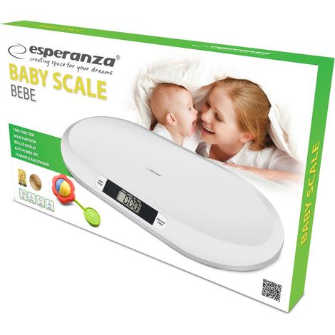Esperanza EBS019 báscula para bebés Blanco (1/2)