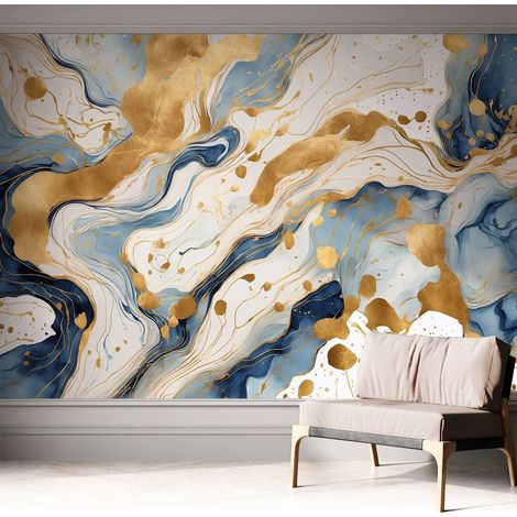 Fotomurale adesivo - murale da parete - Carta da parati autoadesiva - design parete moderno - Eleganza astratta 312x219 cm (1/5)