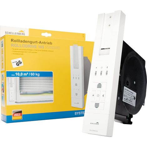 Schellenberg 22710 Trasmissione a cinghia per tapparelle RolloDrive 105 Standard (1/5)