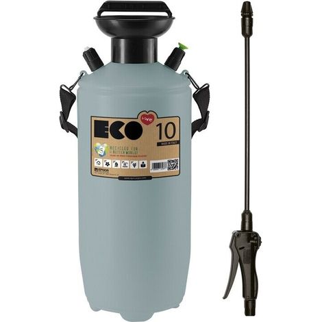 POMPA IRRORATRICE A PRESSIONE CON TRACOLLA 10 LT SPRUZZINO VAPORIZZATORE 877 EP