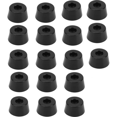 18-teiliges Set rutschfester Möbelbeinschoner, Bodenmatten für Tische und Stühle (1/5)