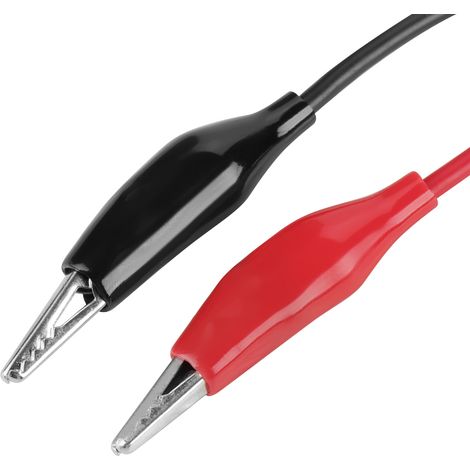BNC Q9-Stecker auf doppelte Krokodilklemmen-Testkabel für Oszilloskop, 0,5 m Länge (1/5)