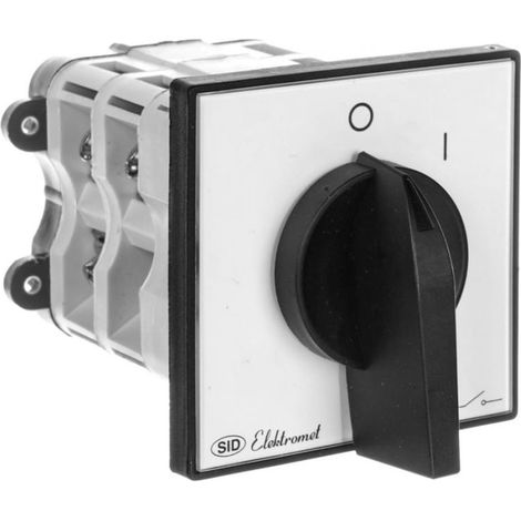 Nockenschalter 0-1 3P 100A IP65 ŁK 100-12 mit Platte 910700