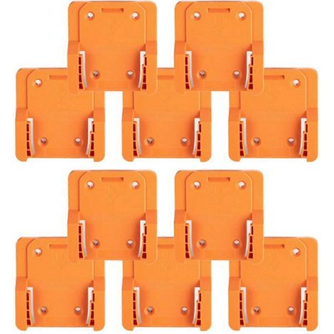 Support mural pour 10 batteries de perceuse Li-Ion 18 V (1/5)