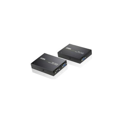 Aten Ve150a Extensor Audio/video Transmisor Y Receptor De Señales Av Negro (1/5)