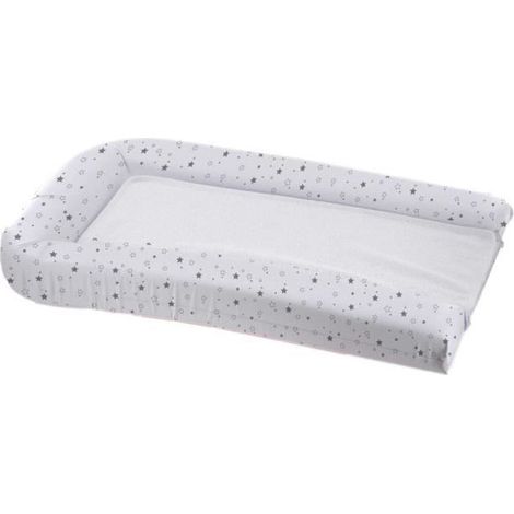 Matelas à langer PVC – 2 éponges amovibles – Confort moelleux pour bébé – Imprimé étoiles – Dimensions optimales pour usage quotidien – Domiva