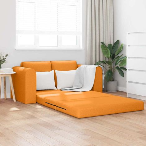 Canapé-Lit,Lit de jour,Lit de repos 60cm Jaune foncé tissu 596847 (1/5)