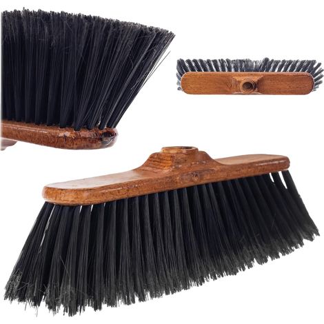 Barredora, plástico de alta calidad, 27 cm de largo, apta para diversas superficies, recoge eficazmente la suciedad, cerdas compactas para una limpieza profunda. (1/5)