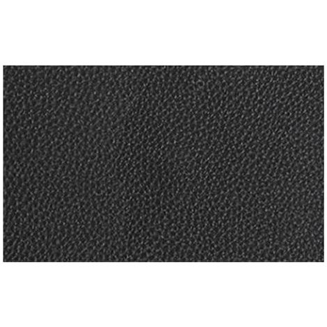 Patch de réparation auto-adhésif pour cuir artificiel noir 20x10 cm (1/5)