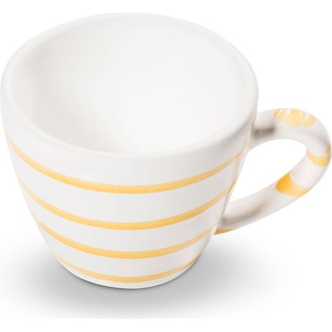Gmundner Keramik Gelbgeflammt, Espressotasse  0,06 Liter (1/2)