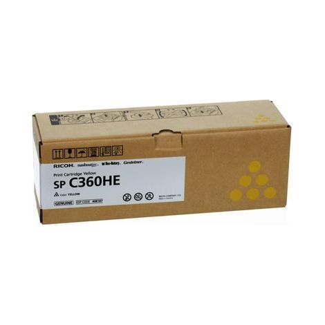 Ricoh Cartucho De Tóner Amarillo Spc360He