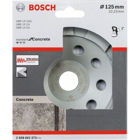 Disco diamantado Bosch 125 mm para amoladora angular (1/4)