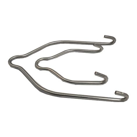 Crochets en fer 60 mm – Lot de 100 – Renforce la tension de la bâche de serre – Pour maintenir la durabilité face aux intempéries – Atout Loisir (1/5)