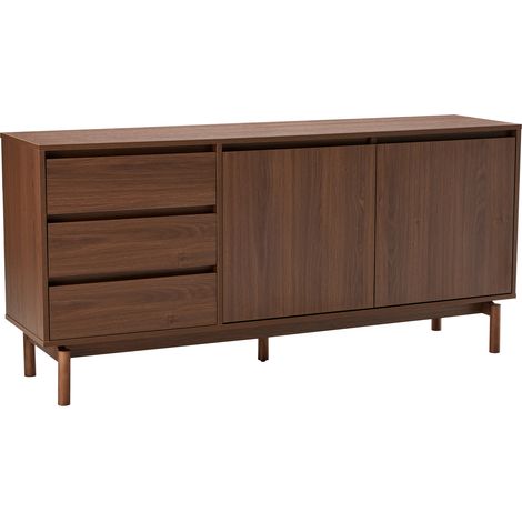Tavolo buffet in legno scuro 160cm SARAH