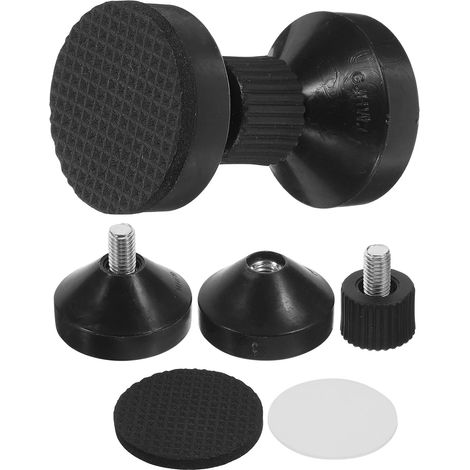 2 Pieces Adjust Headboard Vibration Dressers Stoppers Pieces Tables (1/5)