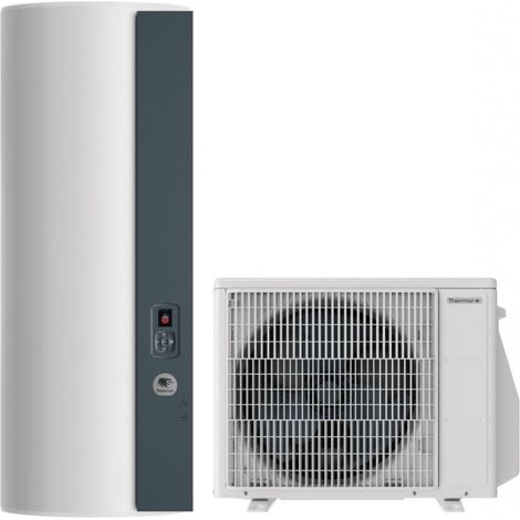 Chauffe-eau thermodynamique THERMOR Aéromax Split 2 vertical mural 200L Connecté (1/5)