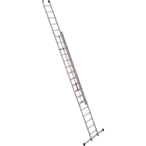 Euroline Premium 312 Seilzugleiter 2x17 Sprossen (1/3)