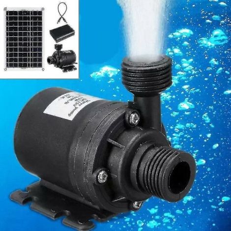 50-W-Solarwasserpumpe, 800 l/h, Zubehör für Teich-, Garten- und Aquarienwasserpumpen (1/5)