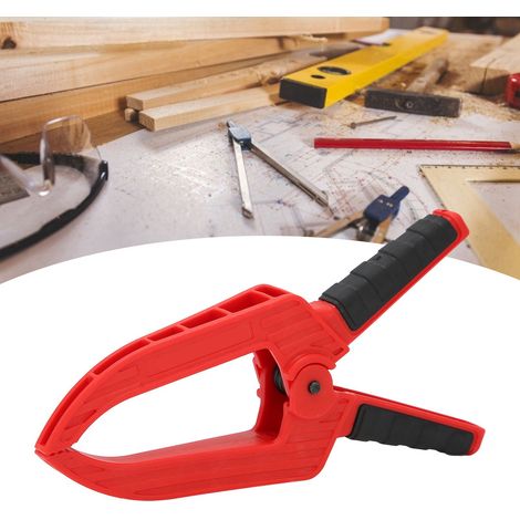 Federklemme mit langer, flacher Nase, Befestigungszubehör aus Kunststoff für die Holzbearbeitung, 50 mm (2 Zoll) Öffnung. (1/5)