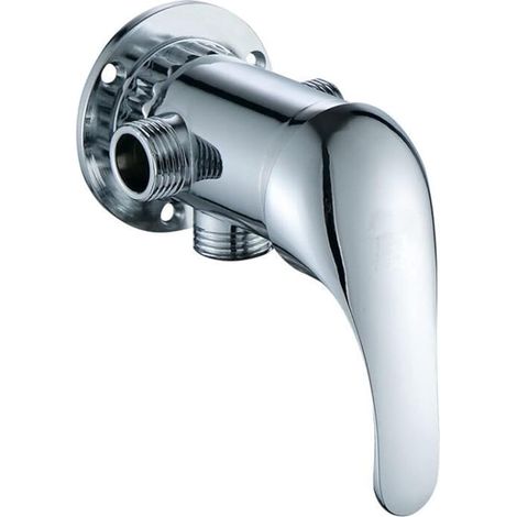 Robinets mélangeurs de douche de salle de bain, robinet de douche mural en laiton, interrupteur de contrôle de valve de douche manuel, robinet de bain chromé pour eau froide et chaude