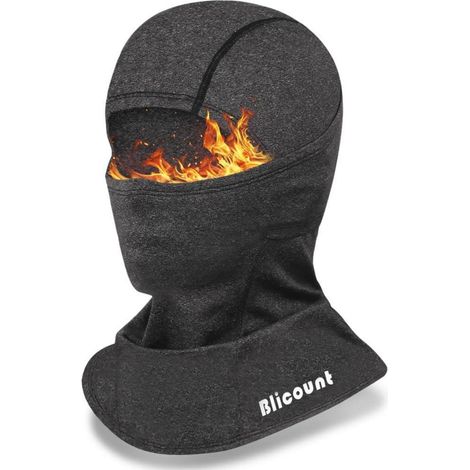Sturmhaube Winter Balaclava Herren Damen Winddicht Warm Skimaske Fahrrad Atmungsaktiv Grau (1/5)