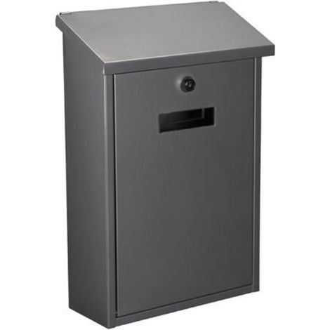 Velleman BG10003 BG10003 Briefkasten Silber Schlüsselschloss (1/5)