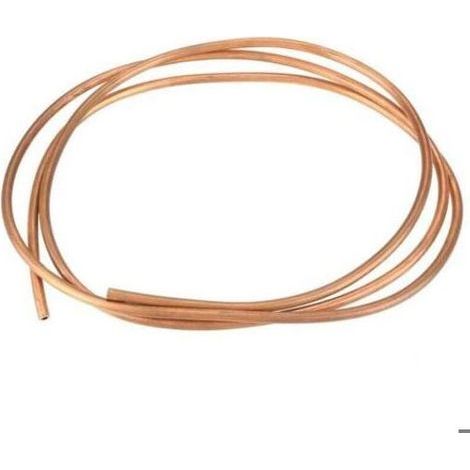 Tuyau cuivre souple – Cuivre pur OD 6mm ID 4mm – Pour réfrigération – 2m (1/5)