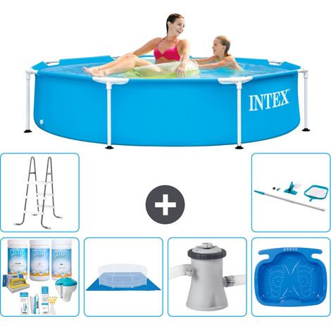 Intex Piscine Tubulaire Ronde - 244x51 cm - 7-pièces  S20991 (1/5)