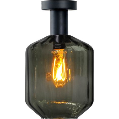 Plafonnier - Ø 19cm - Porto avec verre vert Jagger - 5710-05-05-04-10 (1/2)