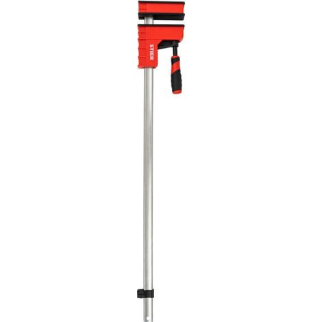 Stier – Presse Korpus 800 mm – Force de serrage 6000 N – En fonte pour bois dur – Maintien stable pour encollage précis
