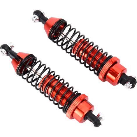 Satz mit 2 92-mm-Stoßdämpfern für Redcat Blackout XTE XBE SC 1/10 RC-Car (rote Ersatzteile) (1/5)