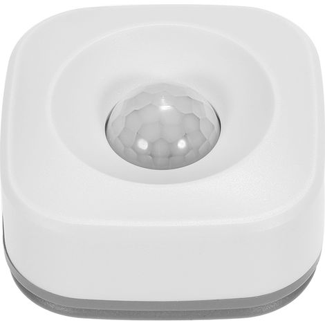 Détecteur de mouvement infrarouge passif sans fil PIR Wi-Fi, alarme antivol, compatible avec l'application Tuya et IFTTT (maison connectée). Contrôle via l'application Tuya. (1/2)