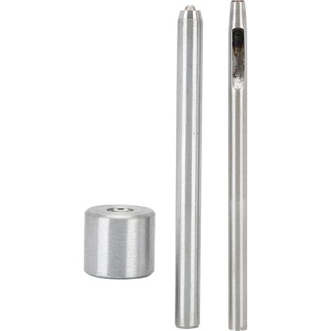 3 Outils de Pose de Boutons à Rivets en Acier - Poignée Ergonomique pour Couture Manuelle (1/5)