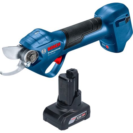 Bosch Pro Pruner Cesoie professionali a batteria 12 V + 1x batteria ricaricabile 6,0 Ah - senza caricabatterie