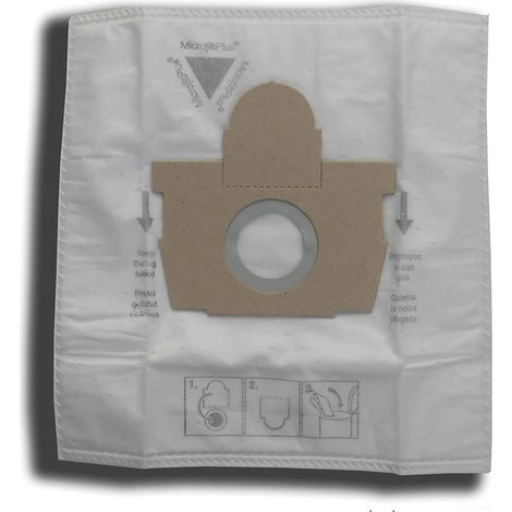 10 sacs aspirateur pour Rowenta RO4723, RO4762 Silence Force Eco Intelligence, RO5445 X-TREM POWER ECO, RO5629 Silence Force Extreme Compact, RO5727, RO5729DA, RO5822, RO5825, RO5921, RO5762 (1/5)