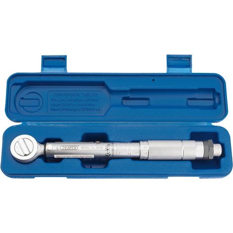 Clé dynamométrique à cliquet carré 3/8 Argenté 34570 Draper Tools (1/5)