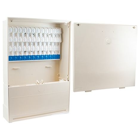 Michaud – Borne REMBT 600 éclair avec JDB 600 – Téléreport 12 plages – Coffret de communication pour environnements humides