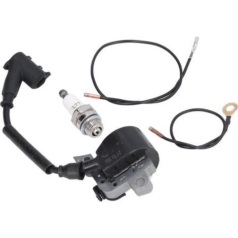 Bobine d'allumage complète pour tronçonneuse STIHL MS460 MS660 MS650 046 066 avec module et bougie