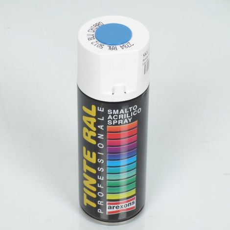 Bombe de peinture bleu RAL 5012 Arexon 3206 spécial métal 400ml (1/3)