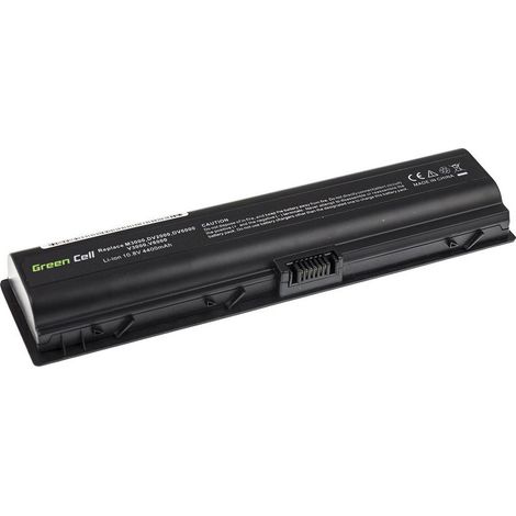 Akku für HP Pavilion DV2000, DV6000 usw. (Green Cell Akku) 4400 mAh, 11,1 V